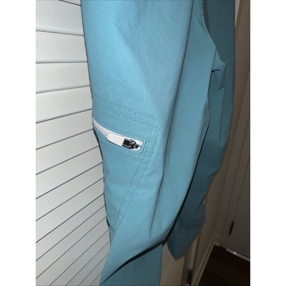 Eddie Bauer First Ascent Capri Pants Women's Size 2 Teal Waist 30" Inseam 20.5" - Picture 8 of 10